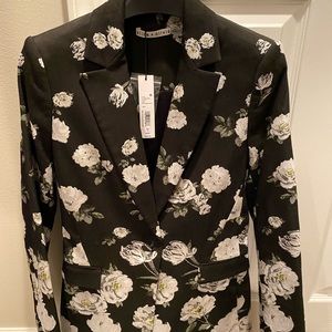 Alice & Olivia Floral Blazer